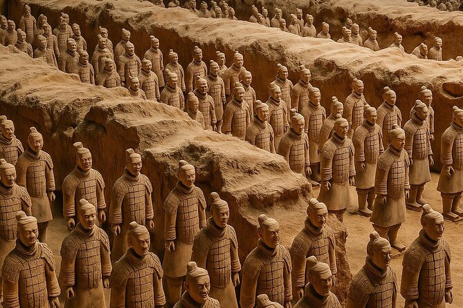 10 Days Enchanting Tour - Day 4-6 Xi’an: Terracotta Warriors shock and the city-wall viewpoint