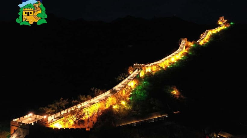 Beijing:Badaling Night Great Wall Ticket, Tour & Show - The Night Schedule That Shapes Your Experience (18:30 to 21:00 and the 7:20 Show)