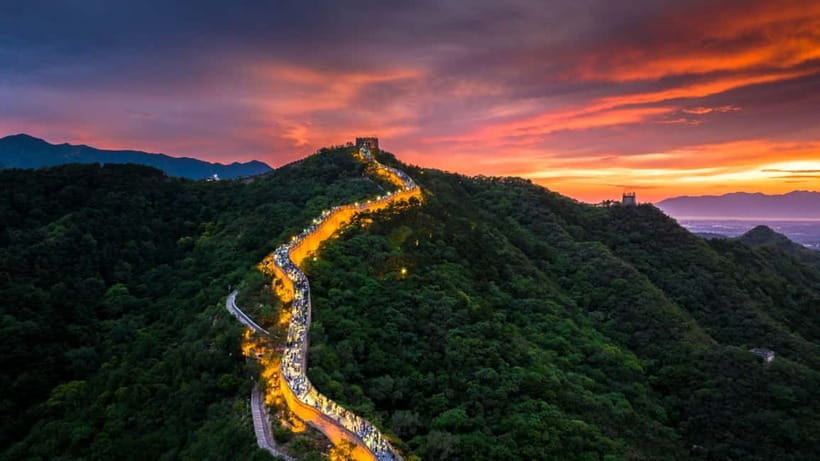 Beijing:Badaling Night Great Wall Ticket, Tour & Show - Picking the Right Option: Ticket Only, Bus Tour, or Private Transfer