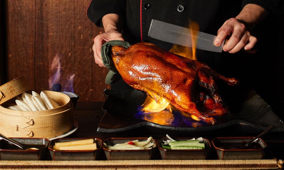 Beijing: Acrobatic Show with Peking Duck Dinner Private Tour - Red Theater Transfer: Taxi, Subway, or a Private Car Option