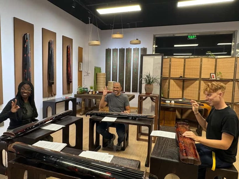 Beijing Hands-On Culture Tour: Tea, Instrument, Calligraphy - Learn the Guqin melody: plucking China’s ancient sound