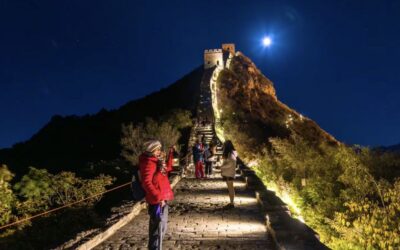 Beijing: Jinshanling and Simatai Wall&Gubei Watertown Tour - Simatai Great Wall at night: lantern paths and 10 open watch towers
