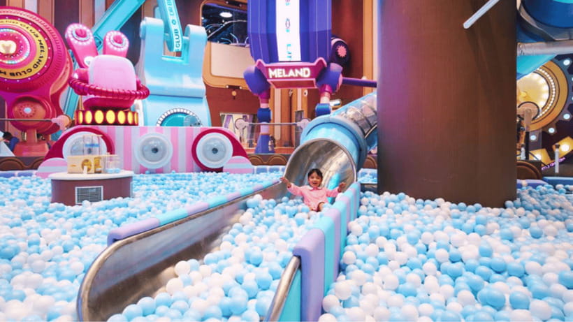 Beijing: Meland Club Indoor Playground Admission - Building blocks and crafts for a calmer rhythm