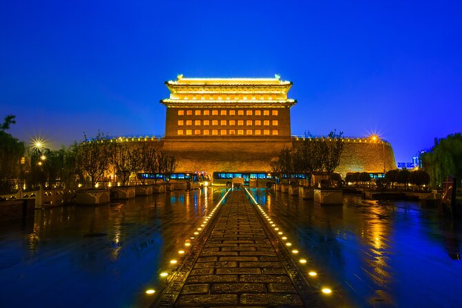Beijing Private Night Walking Tour: Qianmen Street, Tian'ammen Square and Wangfujing Street - The Giant Egg moment: National Center for the Performing Arts in nighttime glow