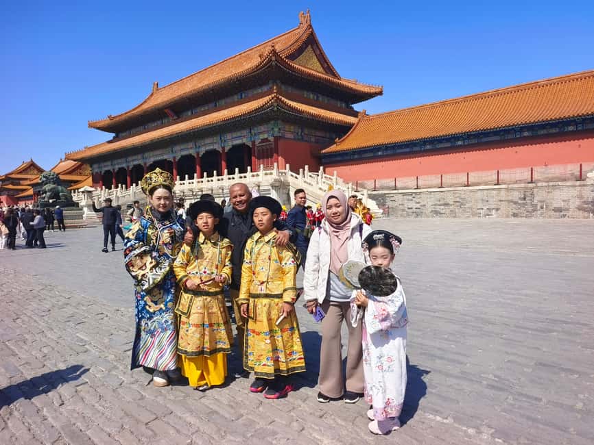 Beijing: Private Tour to Mutianyu Great Wall&Forbidden City - Key things to know before you go