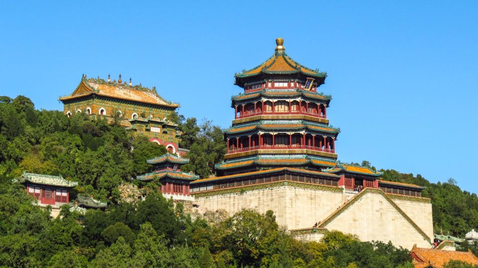 Beijing: Summer Palace, Sacred Road&Ming Tombs Private Tour - Summer Palace: from Long Corridor to Marble Boat to Kunming Lake