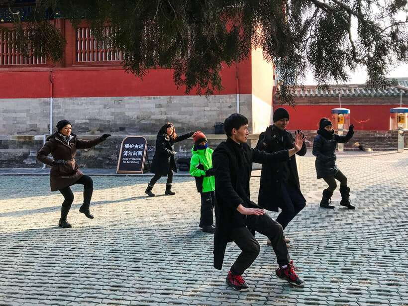 Beijing: Temple Of Heaven+Tai Chi Class+Tea Ceremony - Morning at Temple of Heaven: where the grounds still feel used