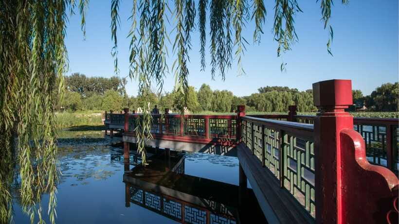 Beijing: YuanMingYuan Park (Garden of Gardens) e-Ticket - Boat rides and WeChat-dependent activities: what to watch for