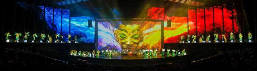 Beijing:Golden Mask Dynasty（Oriental Mythology）Show Tickets - Tickets, paper pickup, and meeting Panda at the theater