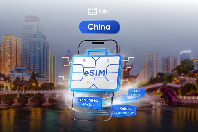 China eSIM (3-30 days. Up to 60GB) - Key points to know before you buy