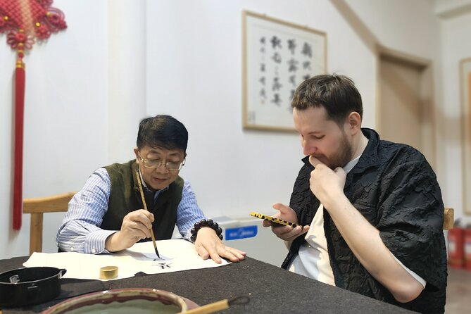 Immerse Yourself:Chinese Calligraphy Experience in Beijing Hutong - A One-Hour Brush-and-Character Session in a Beijing Hutong