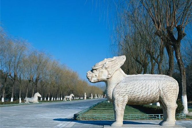 Ming Tombs Sacred Way & Underground Palace & Water Wall P Tour - Ming Tombs and the Sacred Way: statues, symbols, and good flow