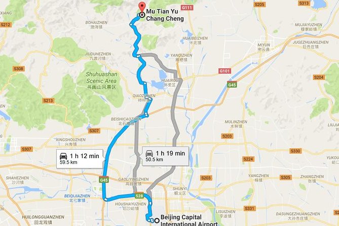 MuTianYu Great Wall and Forbidden City Day Trip by Licensed Cab - A real example of how the driver plan can help