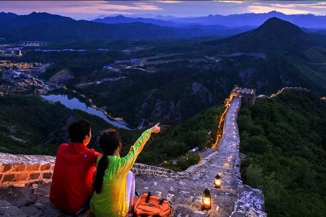 Private Beijing Transfer: Simatai Great Wall and Gubei Water Town - Simatai Great Wall after dark: cable car access and night footing