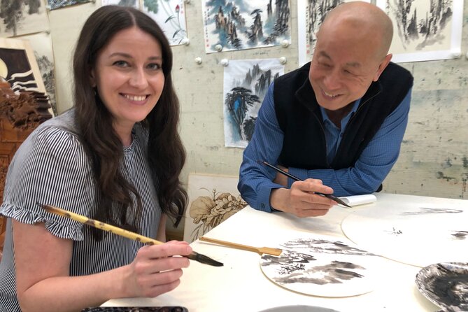 Water Color Class in Beijing - The cultural piece: Chinese art practice, not just painting