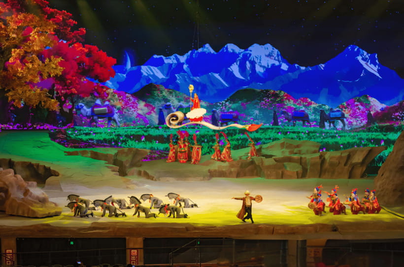 Xian: Must see Eternal Love or Camel Bell Legend show Ticket - Camel Bell Legend: Real Caravan Energy and Silk Road Multicultural Stories